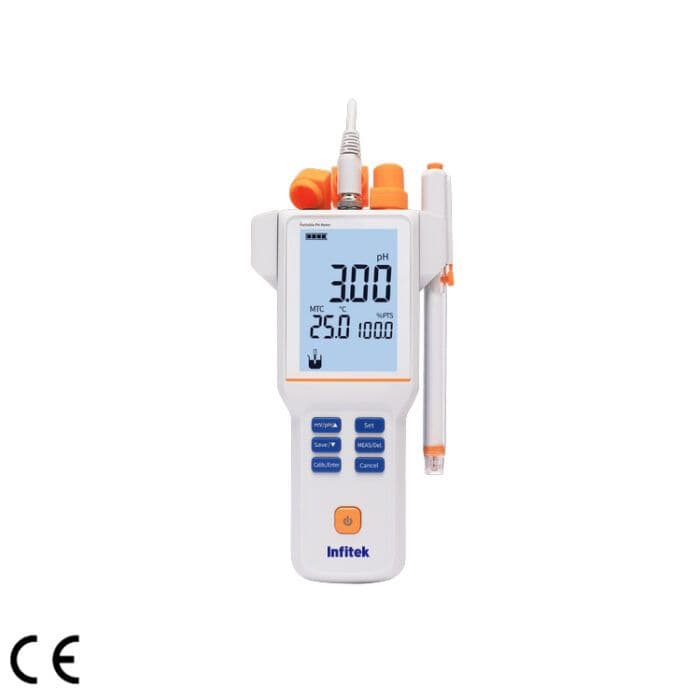 Infitek Waterproof Portable pH/mV Meter PH-P210E