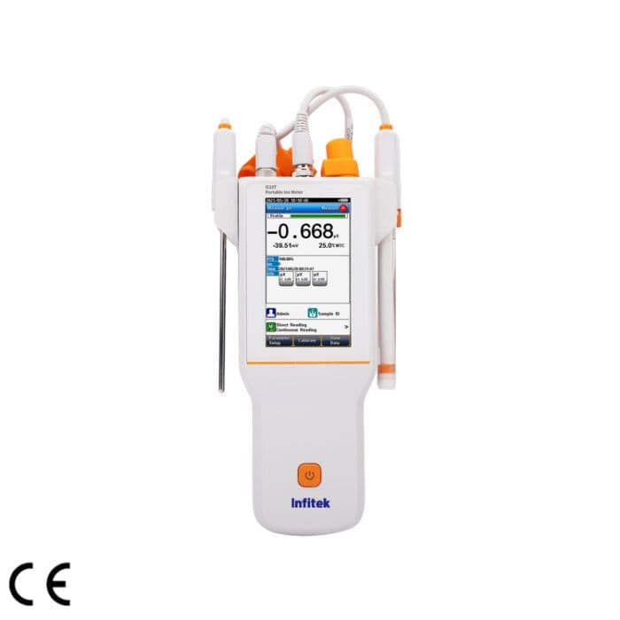 Infitek Touchscreen Portable pH/Ion Meter BEP-M510P
