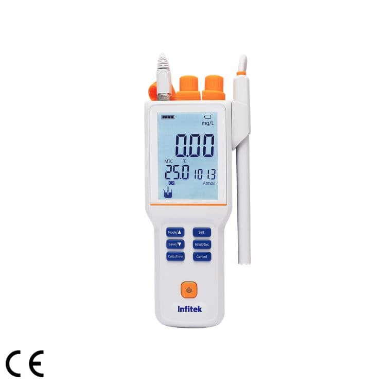 Infitek Standard Portable Dissolved Oxygen Meter DO-P210E