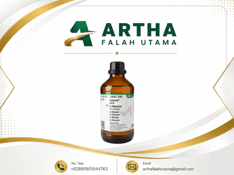 Botol n-Hexane EMSURE for analysis Merck 1.04367