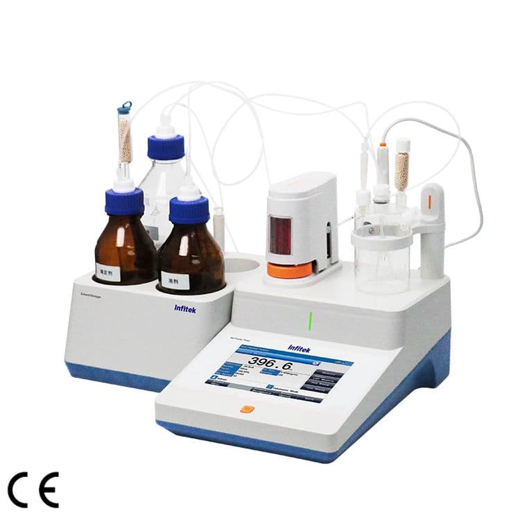 Infitek High-Precision Karl Fischer Titrator TITR-50V TITR-50C