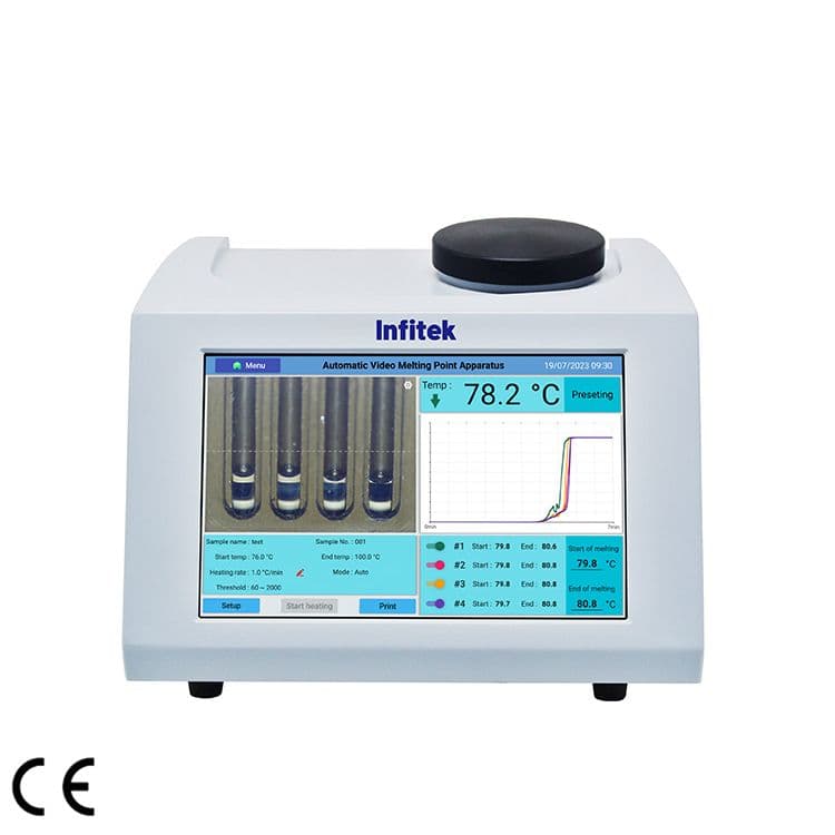 Infitek Video Melting Point Apparatus MTP-685 MTP-682