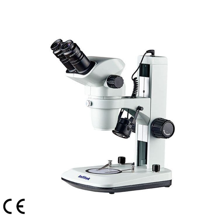Infitek Binocular Stereo Zoom Microscope with Track Stand MSC-ST7045