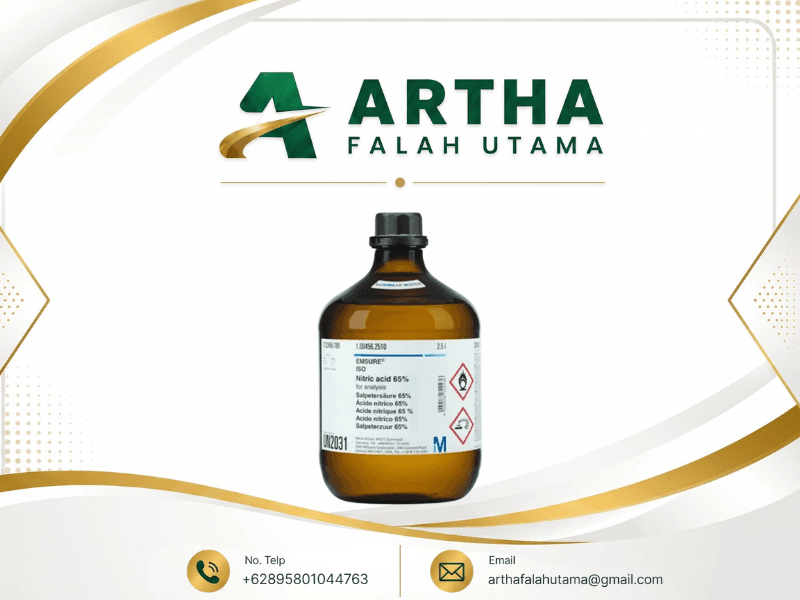 Botol Nitric acid 65% EMSURE Merck 1.00456