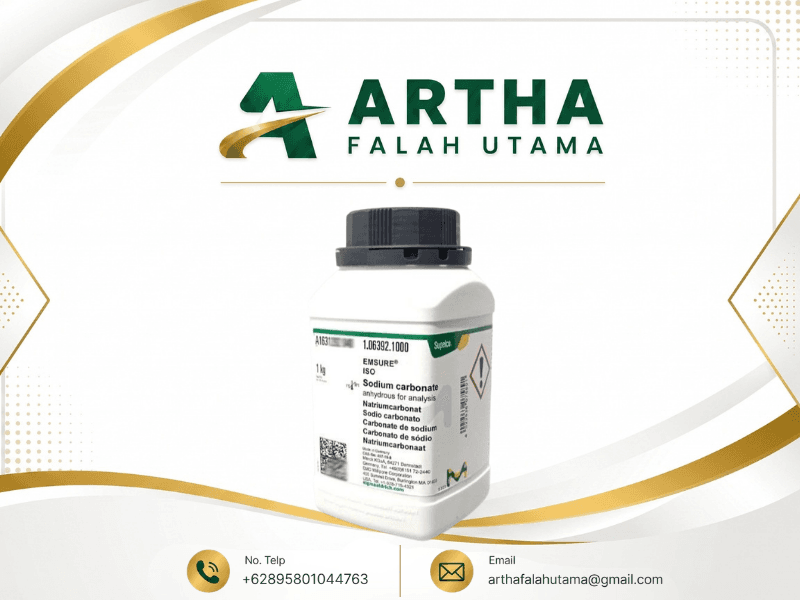 Kemasan Sodium carbonate anhydrous EMSURE Merck 1.06392