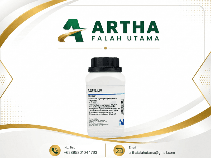 Kemasan di-Sodium hydrogen phosphate dihydrate EMSURE Merck 1.06580