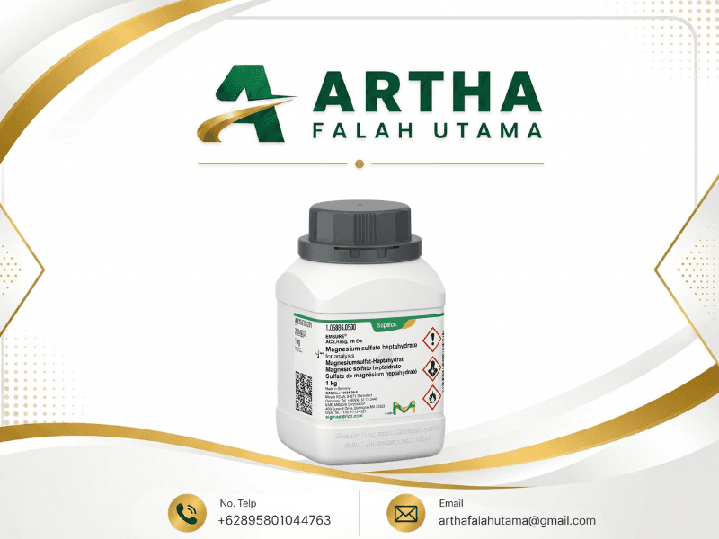 Kemasan Magnesium sulfate heptahydrate EMSURE Merck 1.05886