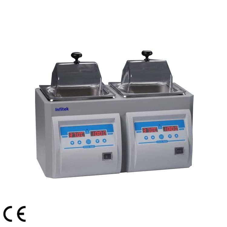 Infitek Thermostat Water Bath 2 Tanks 4L WB-1R2H-4R
