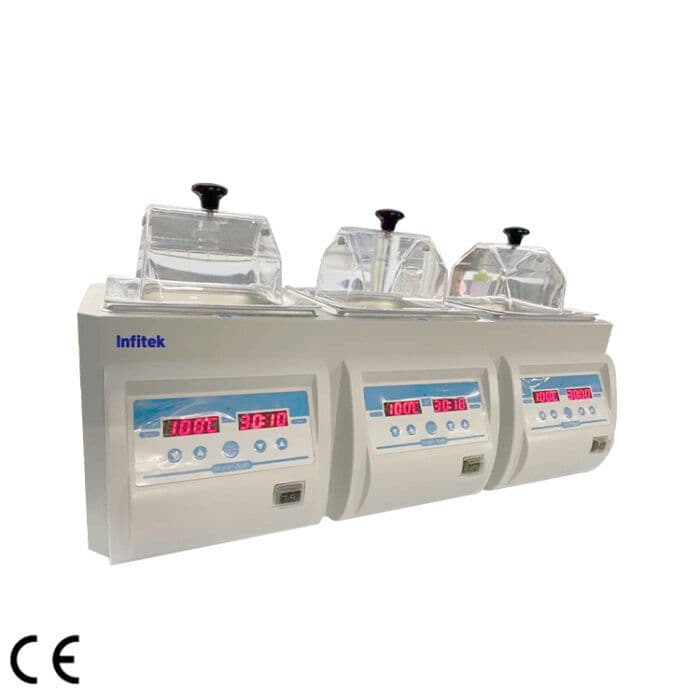 Infitek Thermostat Water Bath 3 Tanks 6L WB-1R3H-6R