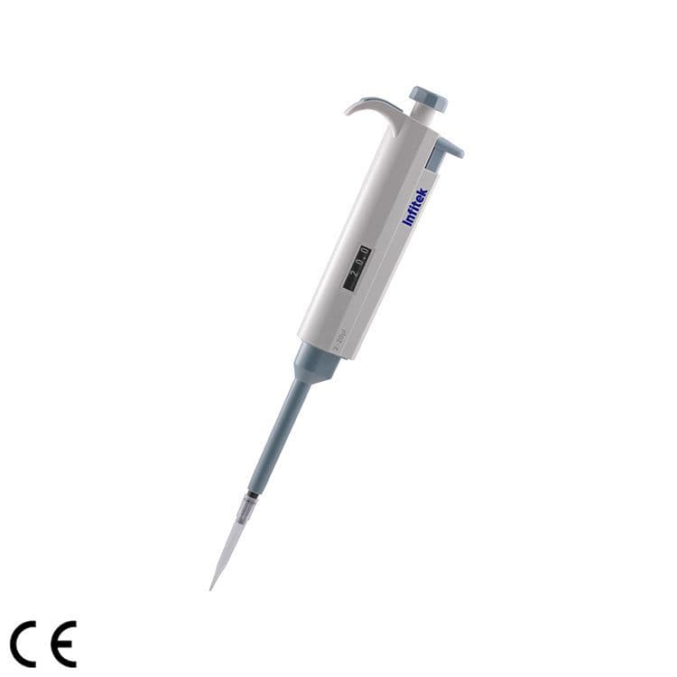 Infitek Single-Channel Adjustable Volume Pipette PIPE-T