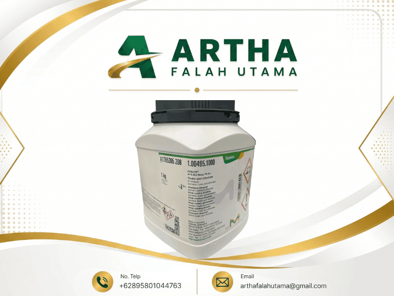 Kemasan Oxalic acid dihydrate EMSURE Merck 1.00495