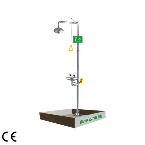Infitek Combination Shower & Eye/Face Wash Station EEWS-307