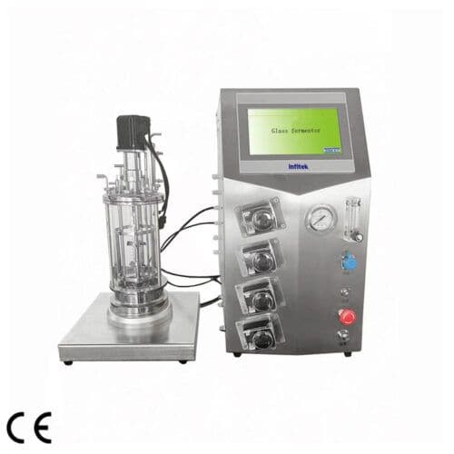 Infitek Precision Desktop Glass Fermenter Bioreactor GF-J Series