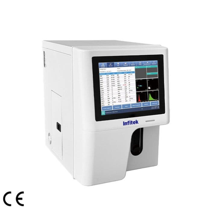 Infitek Laser Sheath-Flow 5-Part Hematology Analyzer HEMA-D6053
